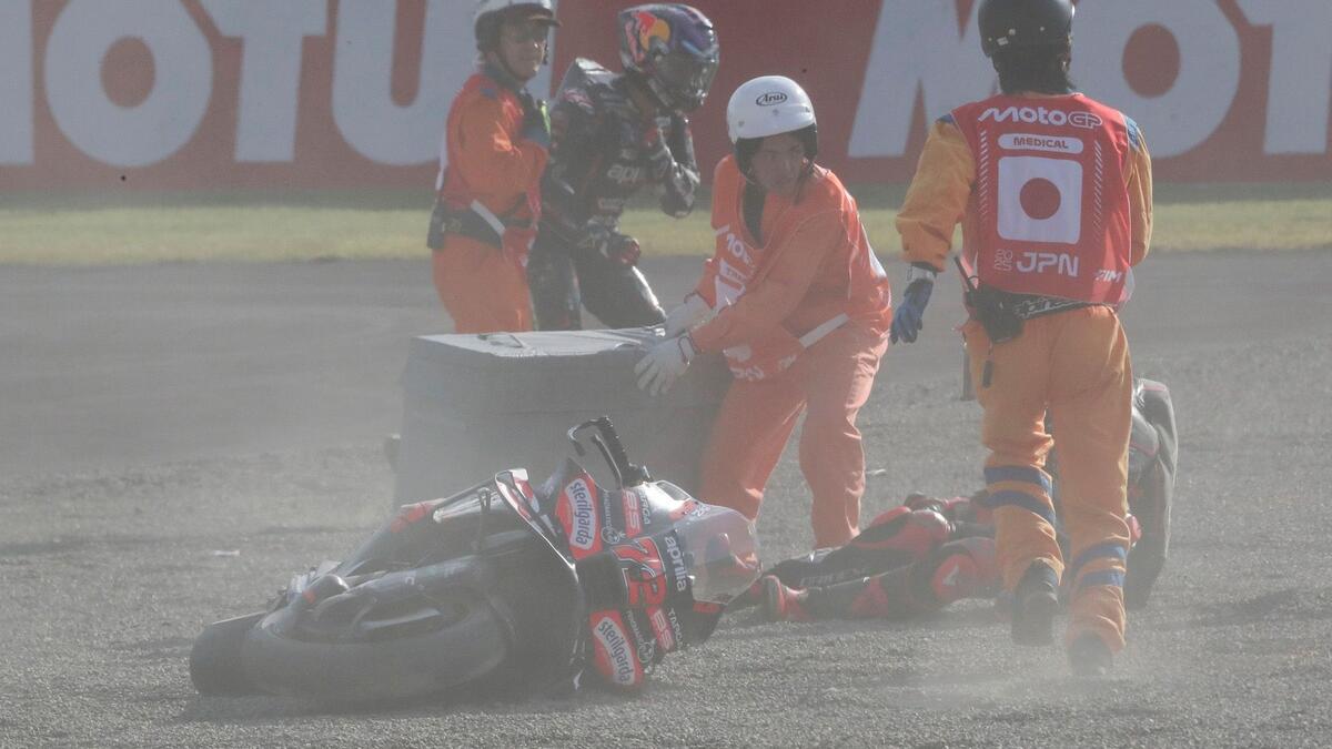 fracture clavicule Jorge Martin Grand Prix du Japon MotoGP sprint - Article MotoGP sur PitStopInsight