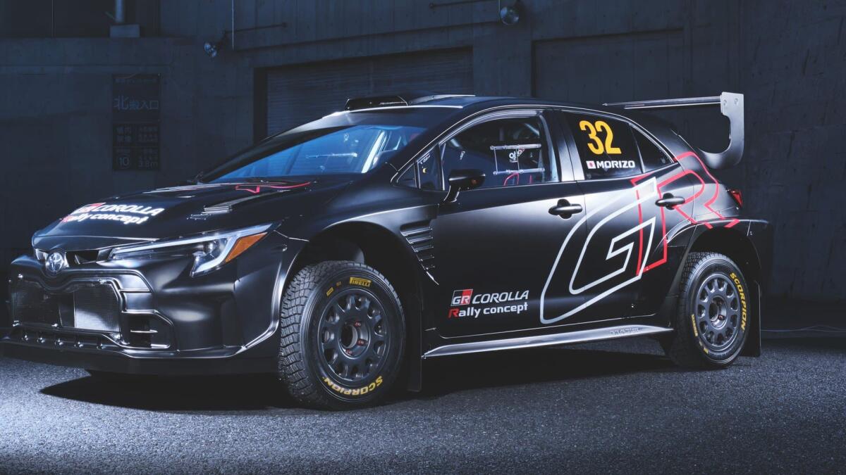 La voiture de rallye GR Corolla RC2 pour l'ARA RC2 : Toyota relance une légende américaine - Article WRC sur PitStopInsight