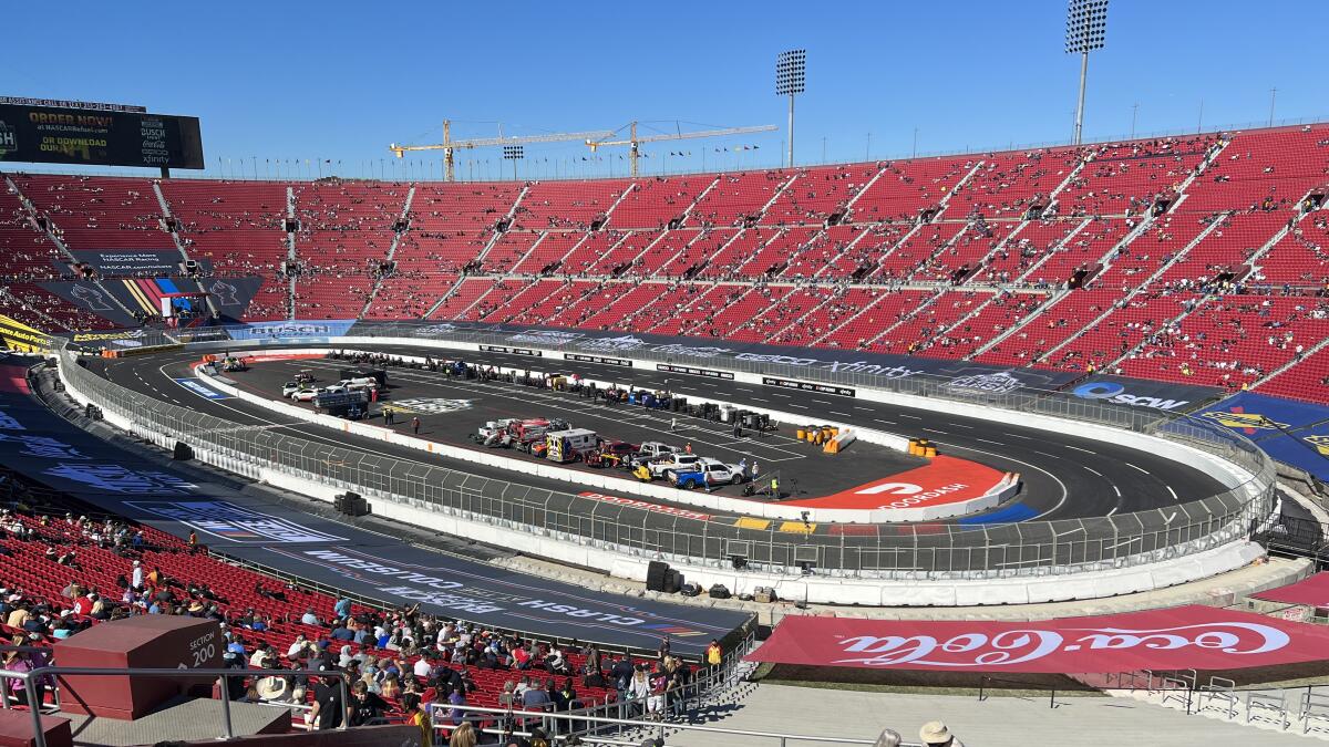Le Busch Light Clash 2023 au Coliseum de Los Angeles - Article NASCAR sur PitStopInsight