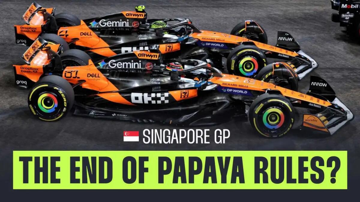 Les règles papaya de McLaren : un combat équitable pour le titre F1 2025 - Article F1 sur PitStopInsight