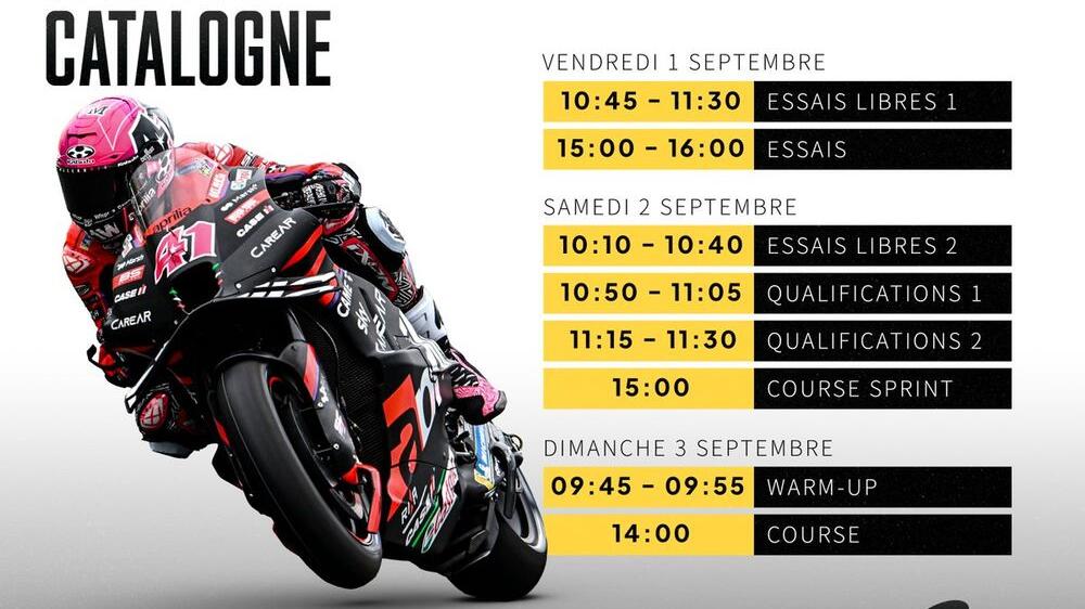 Liste des inscrits Grand Prix de Catalogne 2023 : 24 pilotes au départ à Barcelone - Article MotoGP sur PitStopInsight