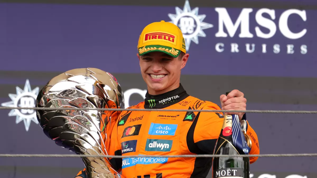 Analyse de la saison 2025 de Lando Norris en Formule 1 avec McLaren - Article F1 sur PitStopInsight