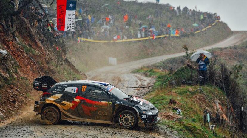 Ogier prend la tête Rallye Chile WRC 2023 - Article WRC sur PitStopInsight