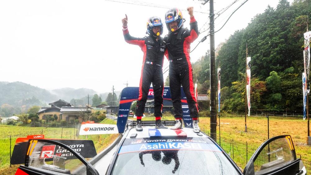 Sébastien Ogier remporte le Rallye du Japon WRC 2024 sous des conditions extrêmes - Article WRC sur PitStopInsight