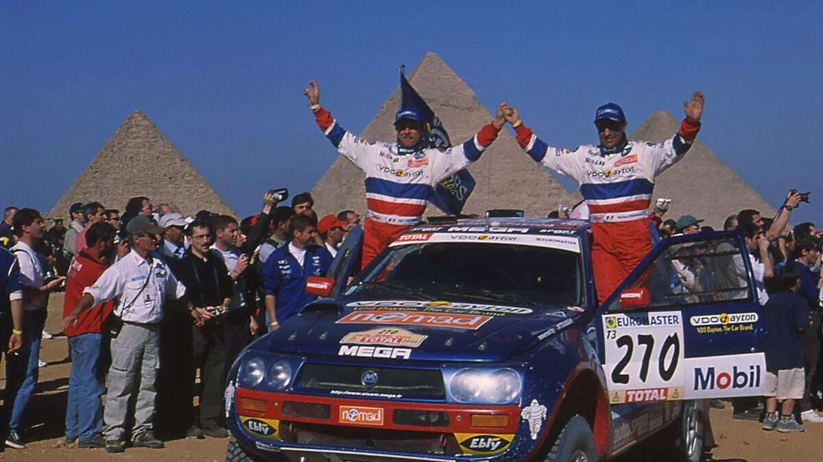 Pont aérien Dakar 2000 Niger-Libye Kalmanovitz - Article RallyeRaid sur PitStopInsight