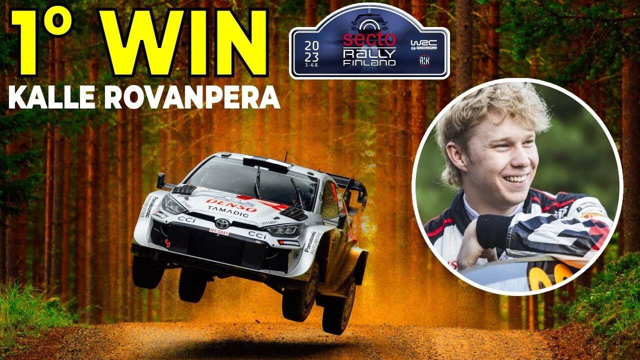 Rovanpera WRC Finland : victoire historique à domicile pour le jeune prodige finlandais ! - Article WRC sur PitStopInsight