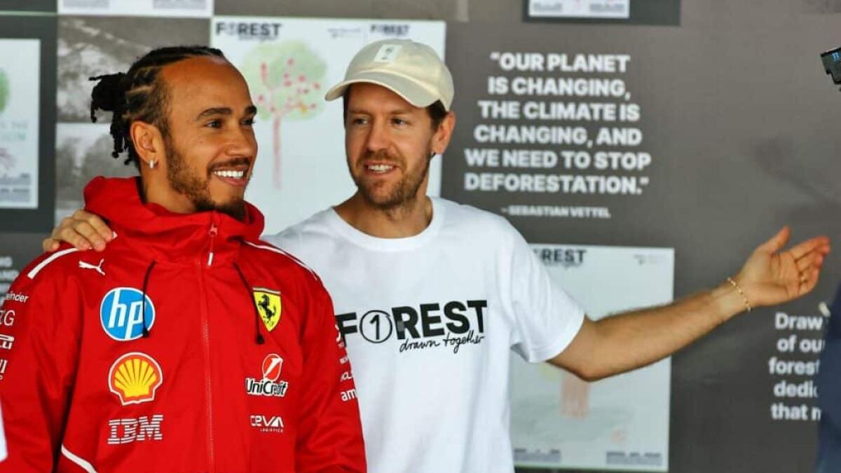 Sebastian Vettel révèle son conseil à Lewis Hamilton pour réussir chez Ferrari - Article F1 sur PitStopInsight