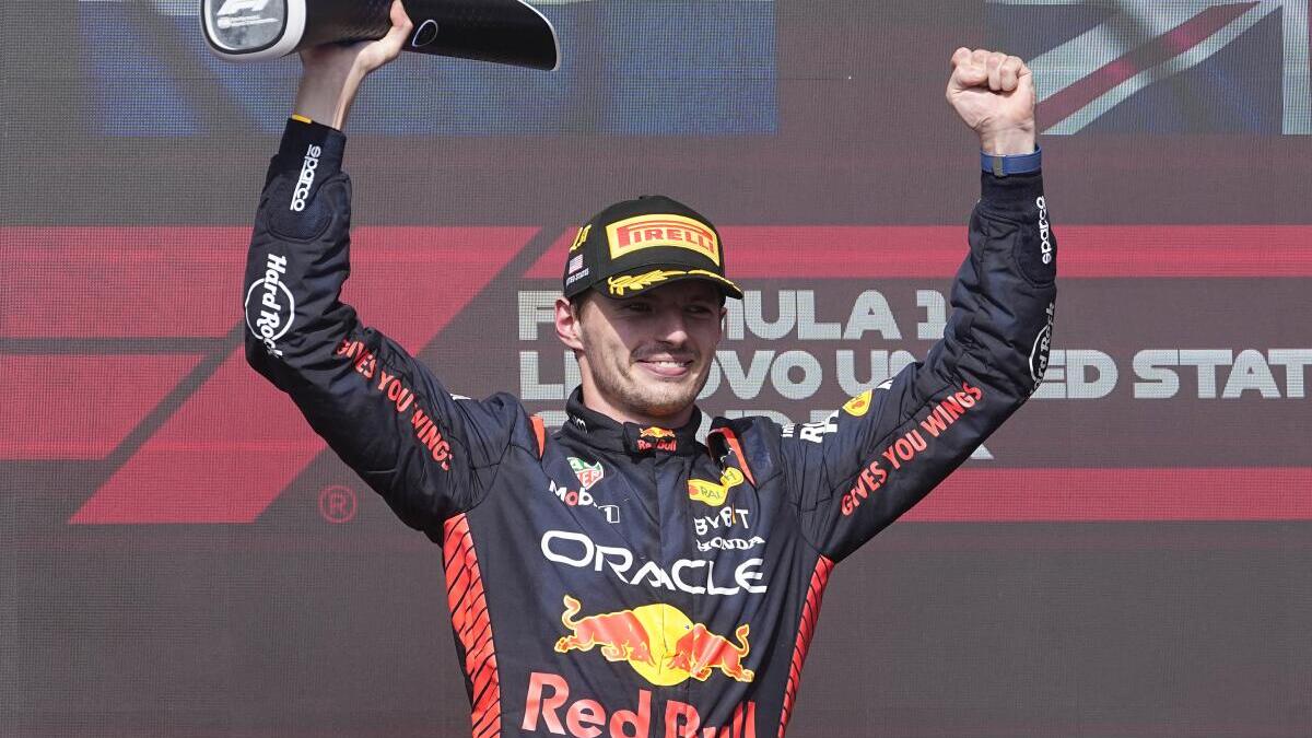 Verstappen victoire Grand Prix des États-Unis cinquième titre mondial - Article F1 sur PitStopInsight