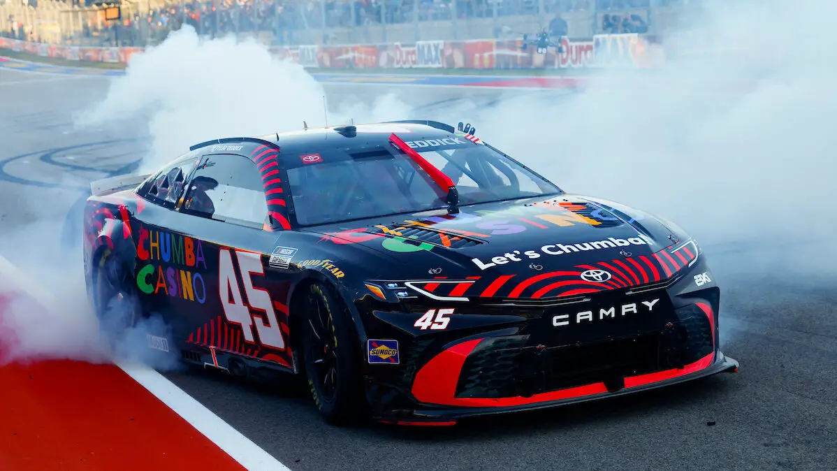 Victoire historique de Tyler Reddick à COTA en 2026 - Article NASCAR sur PitStopInsight