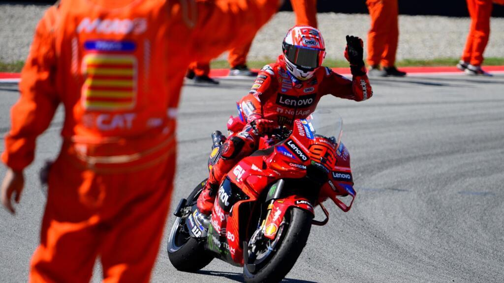 Marc Marquez GP Catalogne sprint : Victorieux après une chute incroyable - Article MotoGP sur PitStopInsight