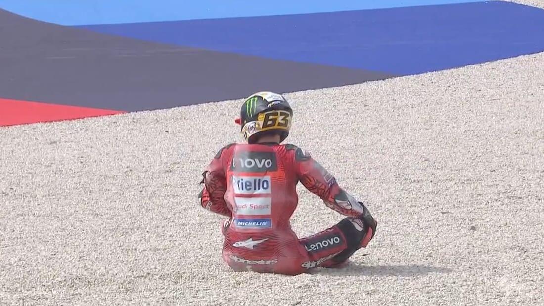 Bagnaia frustré : une course décevante au Grand Prix d'Autriche - Article MotoGP sur PitStopInsight