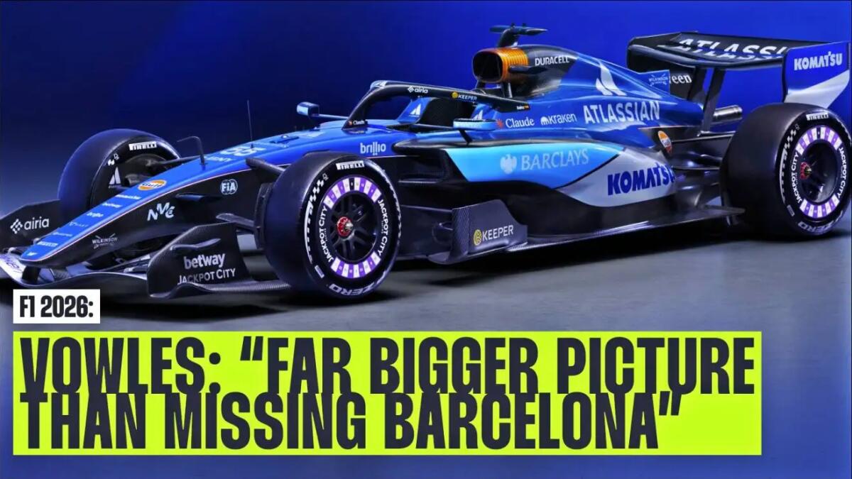 Williams rate le shakedown de Barcelone pour la saison 2026 de F1 - Article F1 sur PitStopInsight