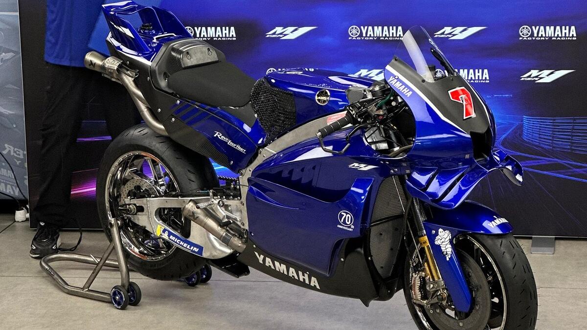 Yamaha dévoile la M1 à moteur V4 pour la saison MotoGP 2026 - Article MotoGP sur PitStopInsight