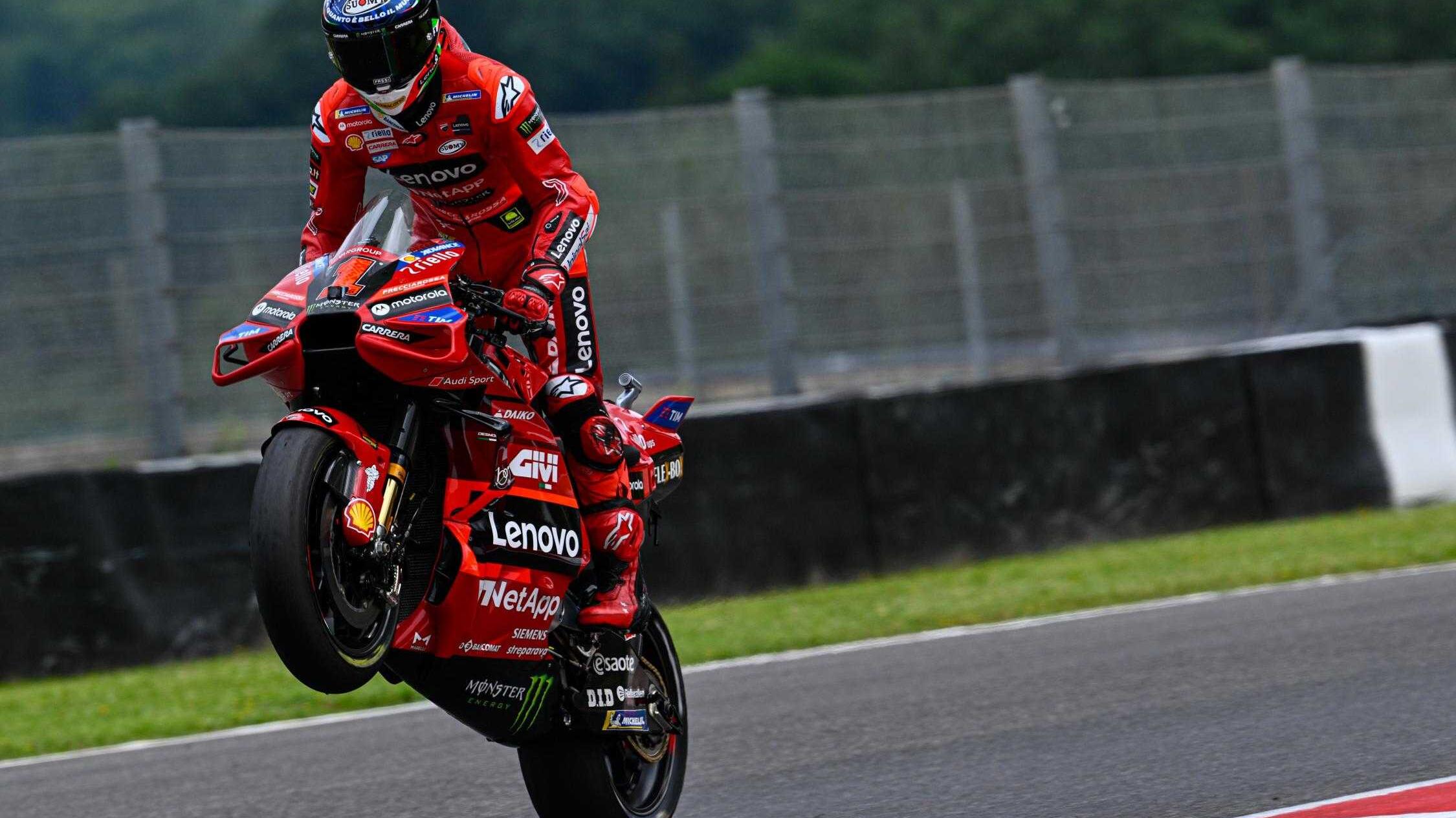 MotoGP : Bagnaia trouve un souffle de soulagement lors des essais libres du Grand Prix d'Italie - Article MotoGP sur PitStopInsight