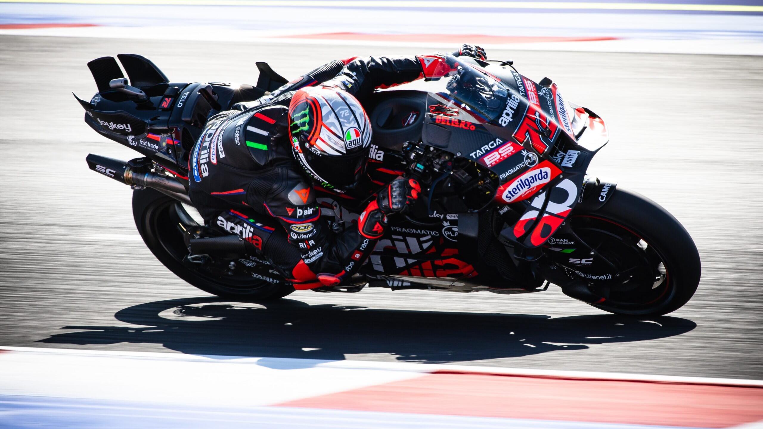 Bezzecchi pole Saint-Marin 2025 — pole surprise grâce au sillage en piste sèche - Article MotoGP sur PitStopInsight