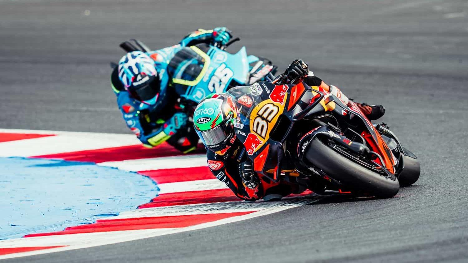 Brad Binder 2025 MotoGP: Problèmes d’adhérence sur la KTM RC16 - Article MotoGP sur PitStopInsight