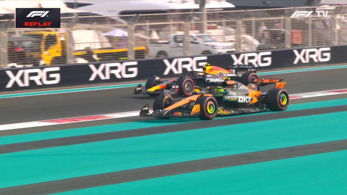 Pourquoi Norris évite sanction pour dépassement hors piste sur Tsunoda au GP d Abou Dhabi - Article F1 sur PitStopInsight