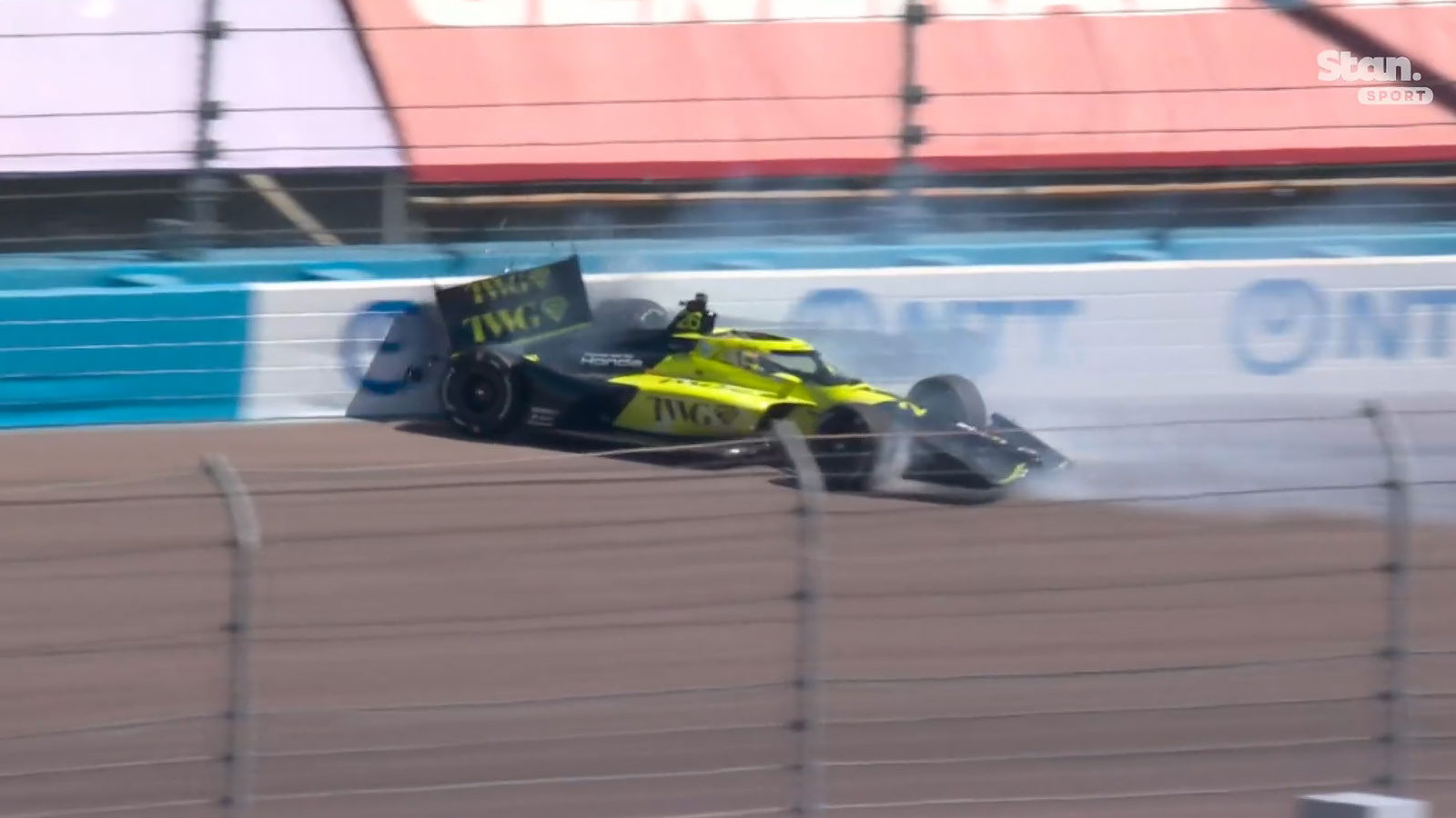 Rasmussen : « Power m’a projeté dans le mur » après la collision à Phoenix - Article IndyCar en vedette sur PitStopInsight