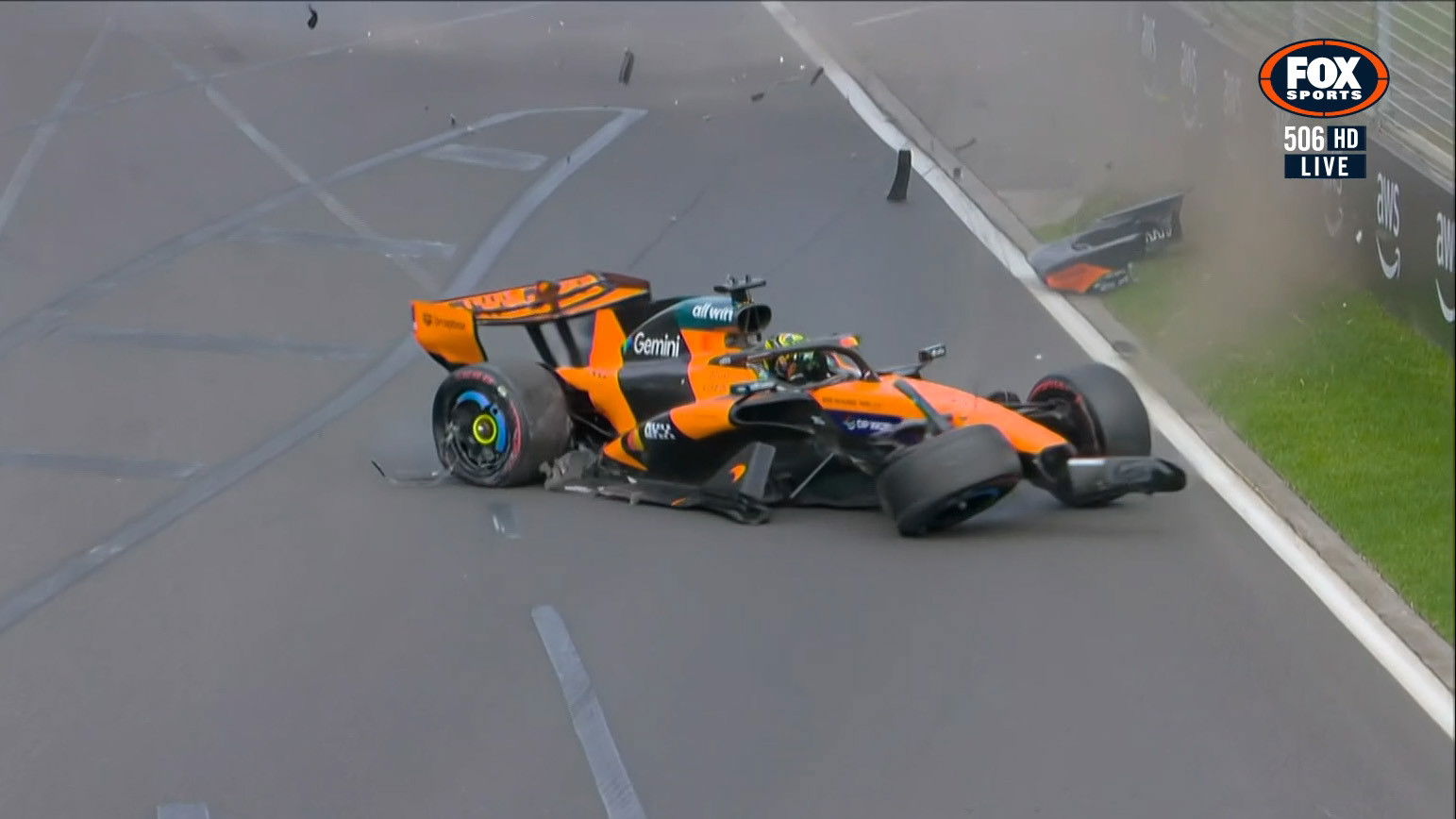 Oscar Piastri et le crash pré-course au Grand Prix d'Australie 2026 - Article F1 en vedette sur PitStopInsight