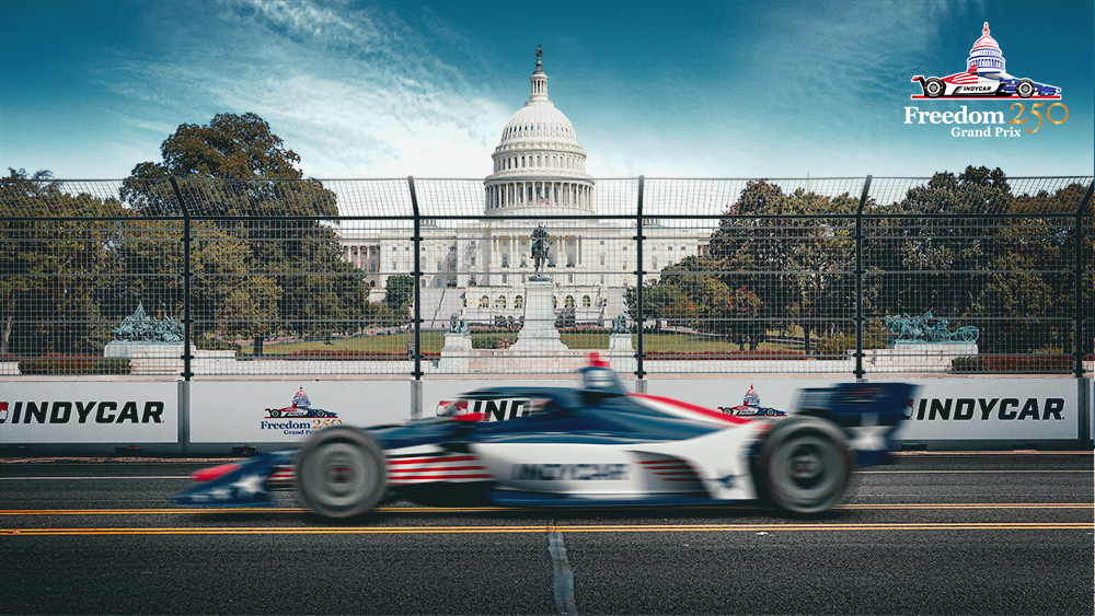 Freedom 250 Grand Prix de Washington D.C. : tracé et logo dévoilés - Article IndyCar en vedette sur PitStopInsight