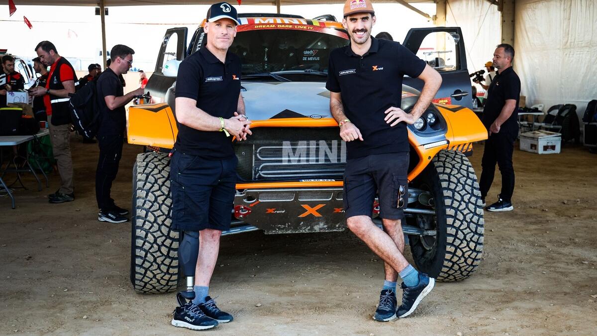 Dakar autos : comment Mathieu Baumel gère sa prothèse - Article RallyeRaid sur PitStopInsight