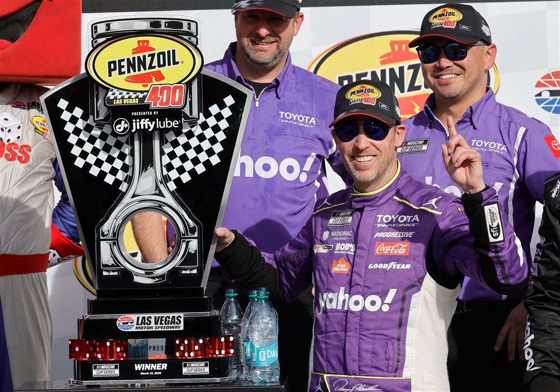 La victoire émouvante de Denny Hamlin à Las Vegas en 2026 - Article Nascar sur PitStopInsight