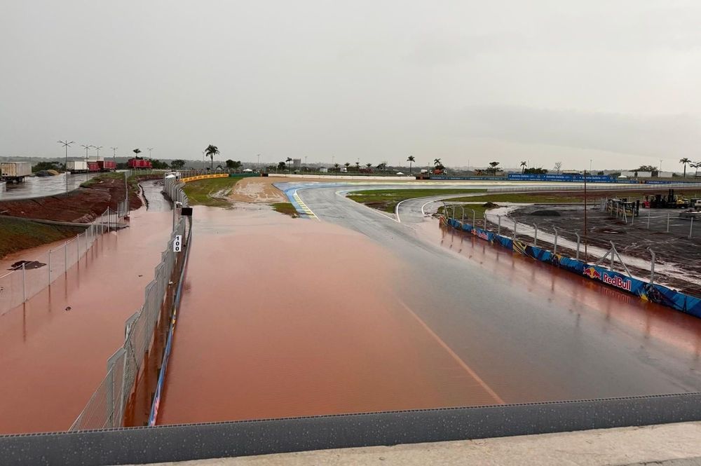 Pluie persistante retarde les premières pratiques du MotoGP Brésil 2026 à Goiânia - Article MotoGP en vedette sur PitStopInsight
