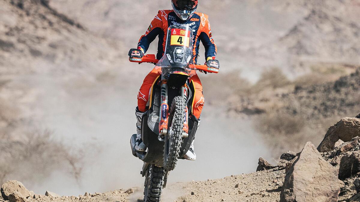 Daniel Sanders s'impose devant Edgar Canet lors de la 2e étape et prend la tête du classement du Dakar - Article RallyeRaid sur PitStopInsight