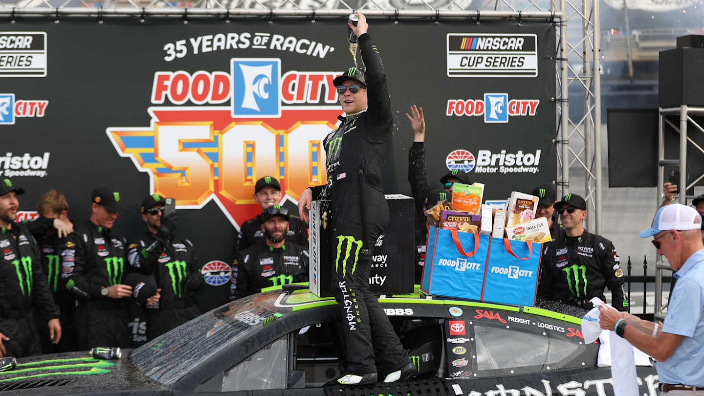 Première victoire de Ty Gibbs à Bristol en 2026 - Article Nascar en vedette sur PitStopInsight