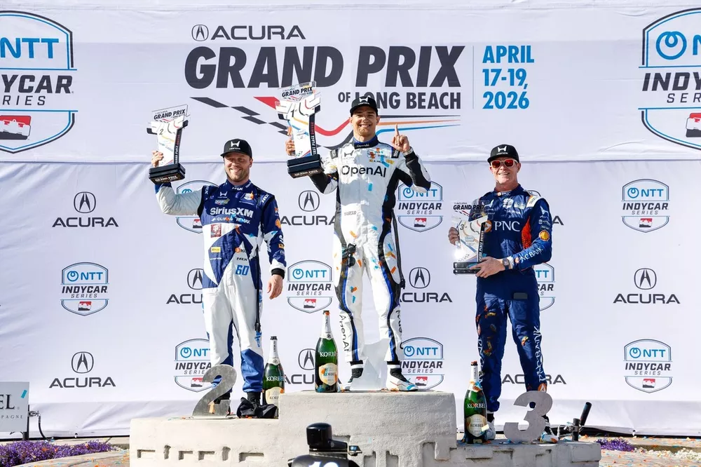 Gagnants et perdants du Grand Prix IndyCar de Long Beach 2026 - Article IndyCar en vedette sur PitStopInsight