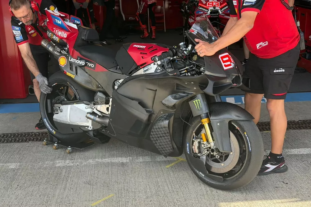 Ducati dévoile nouveau bras oscillant et carénage à l'essai de Jerez MotoGP - Article MotoGP en vedette sur PitStopInsight