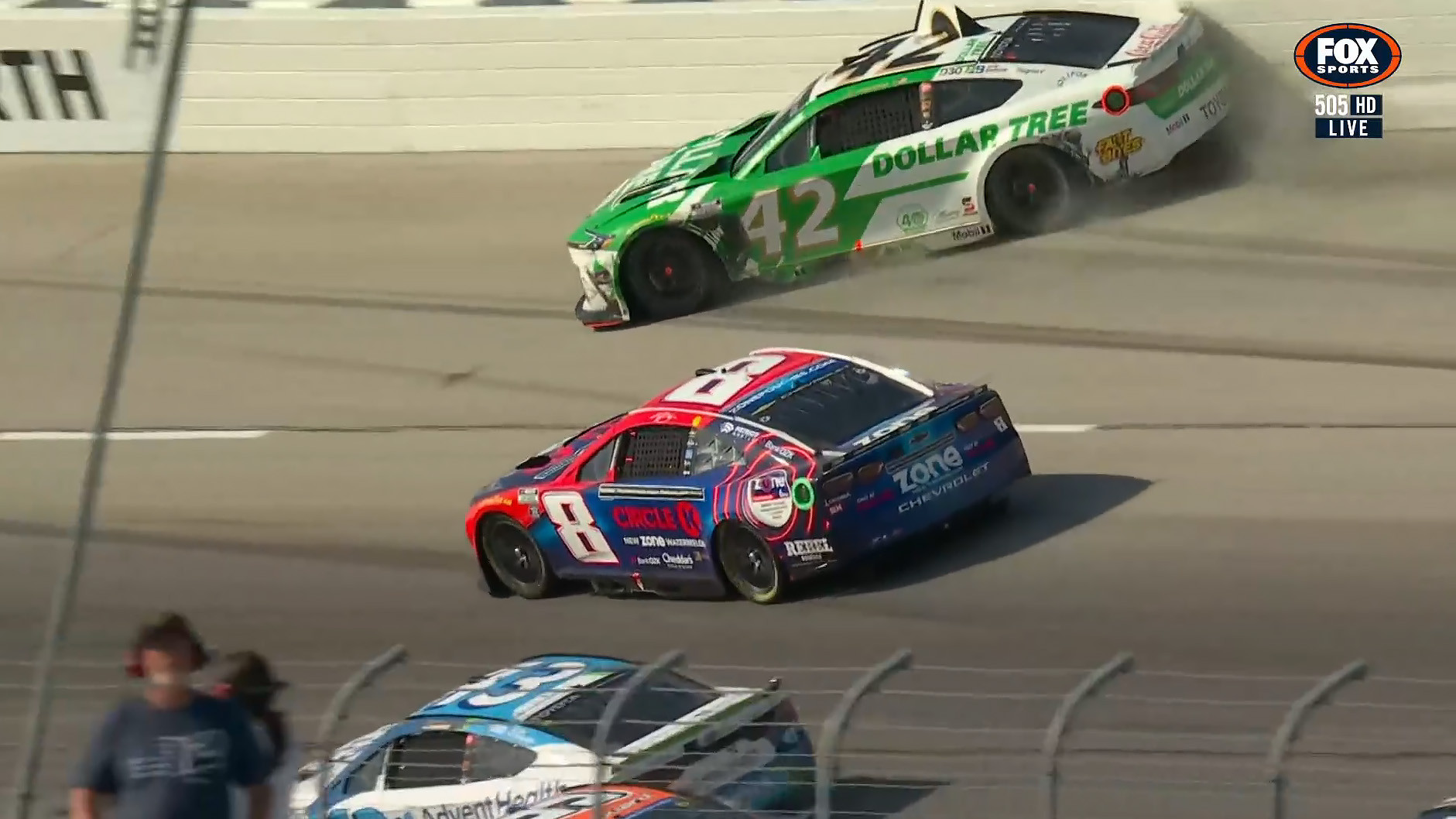 Kyle Busch réagit à l'incident avec Nemechek au Texas 2026 - Article Nascar en vedette sur PitStopInsight