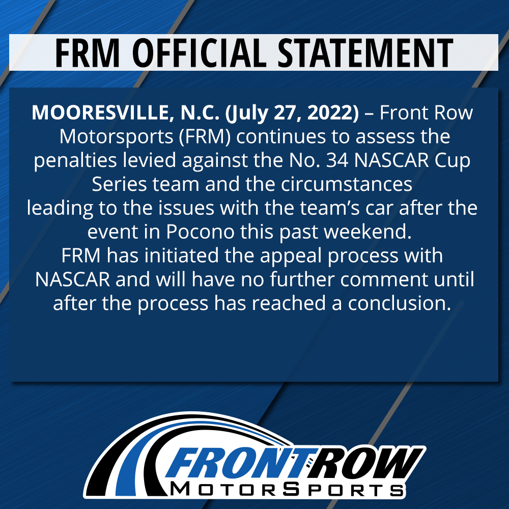 Ryan Preece discret sur la pénalité Ty Gibbs jusqu'à l'appel NASCAR - Article Nascar sur PitStopInsight