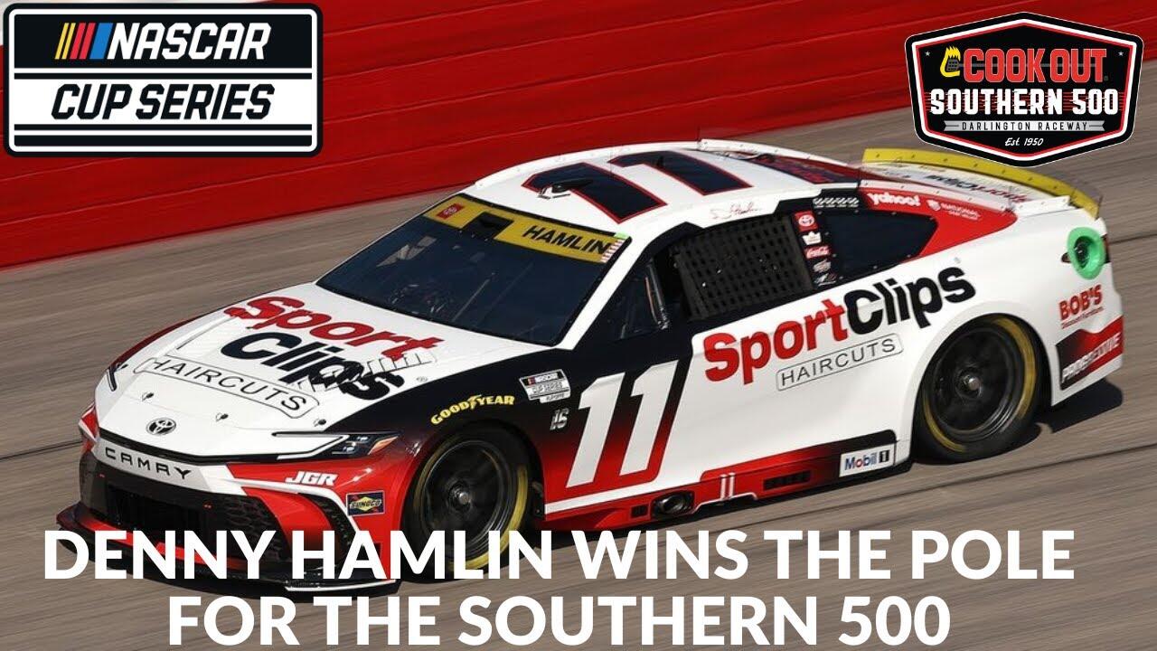 Denny Hamlin vise le titre NASCAR Cup : Stratégie et exécution clés aux playoffs Southern 500 - Article NASCAR sur PitStopInsight