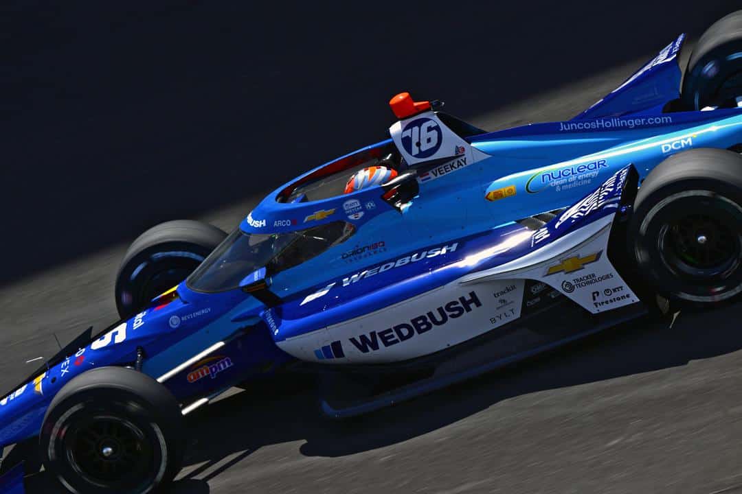 Rinus VeeKay propulse Juncos Hollinger Racing vers son pic à Indy 500 - Article IndyCar en vedette sur PitStopInsight