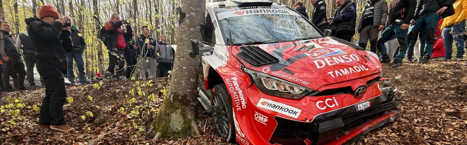 Solberg sort de la route au Rallye du Japon et cède la tête à Evans - Article WRC en vedette sur PitStopInsight