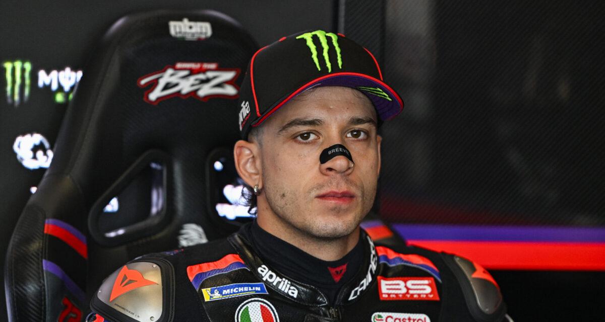 Bezzecchi suspendu du GP tchèque 2026 après l'incident avec un marshal - Article MotoGP sur PitStopInsight