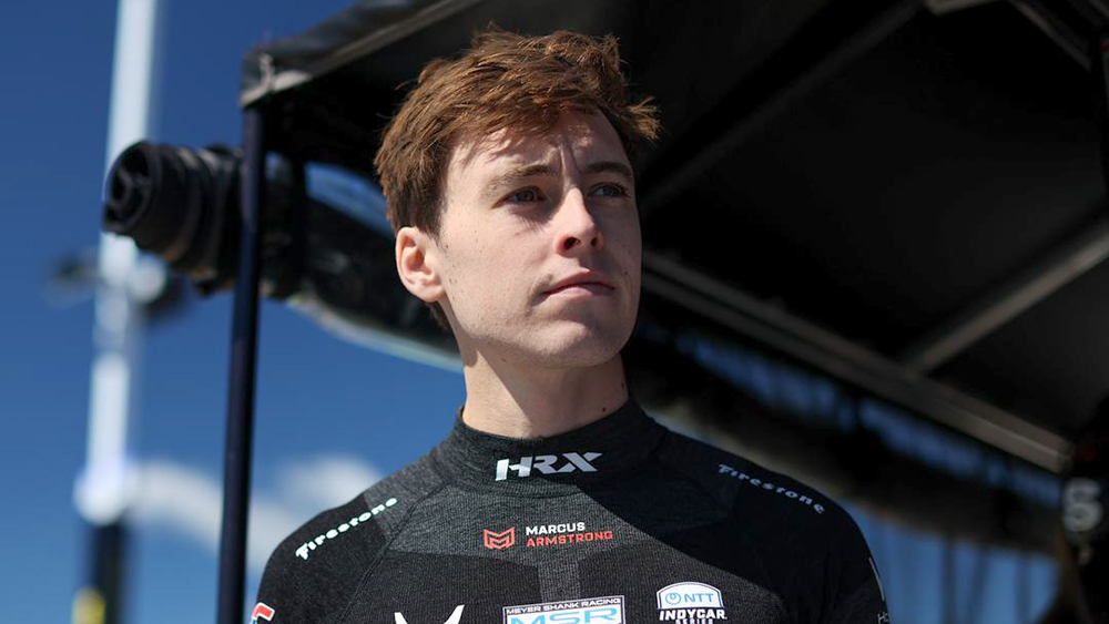 Marcus Armstrong prolonge chez Meyer Shank jusqu'en 2027 - Article IndyCar en vedette sur PitStopInsight