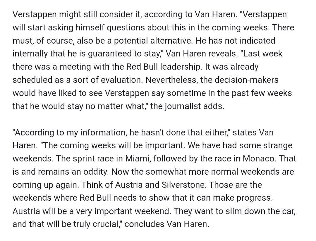 Pourquoi les rumeurs Verstappen-McLaren restent des tactiques de négociation - Article F1 en vedette sur PitStopInsight